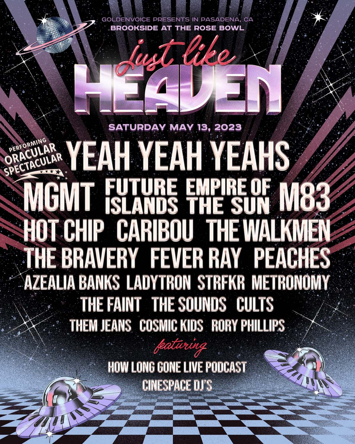 2023 Just Like Heaven Lineup